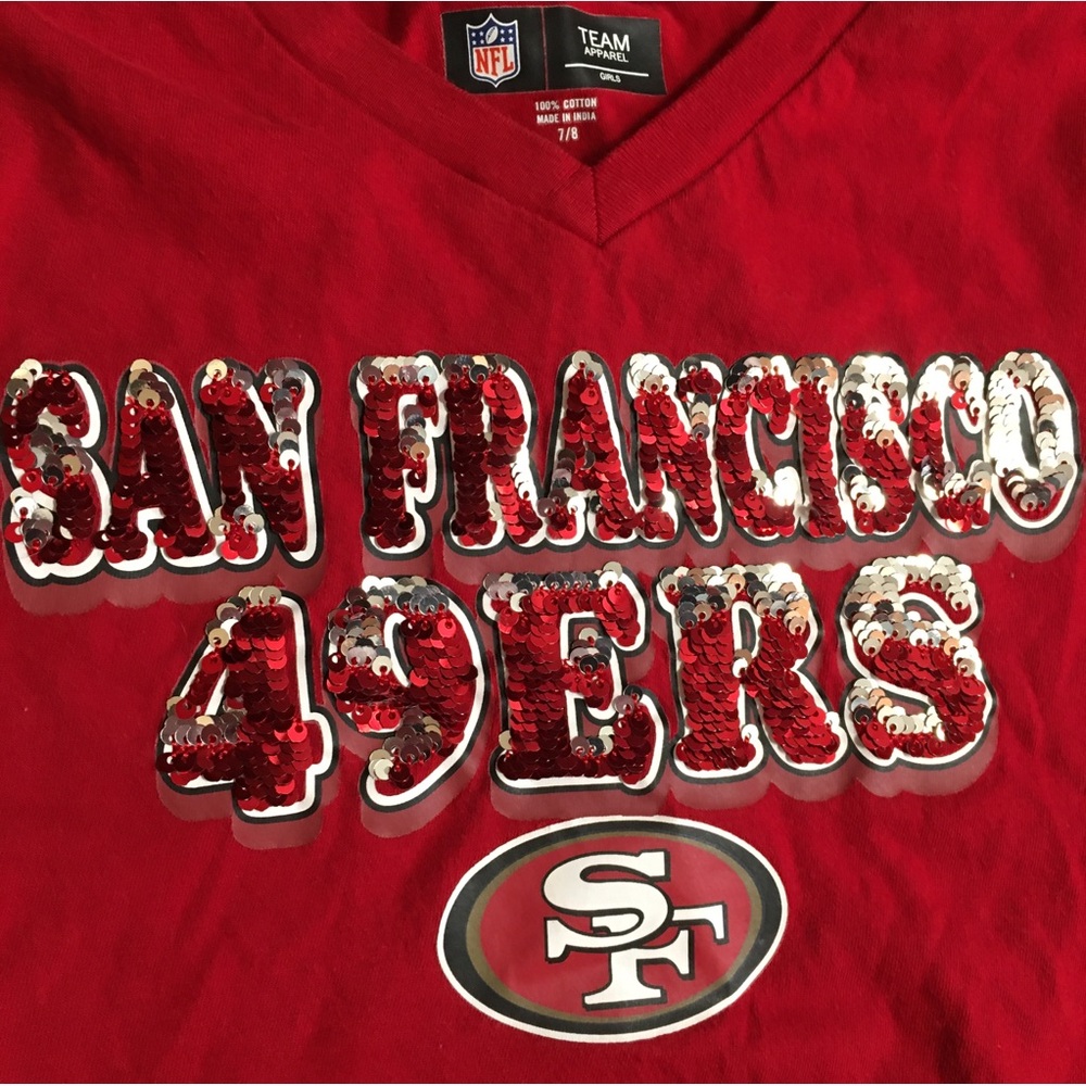 San Francisco 49ers Kids Red Shirt